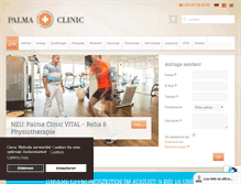 Tablet Screenshot of palma-clinic.com